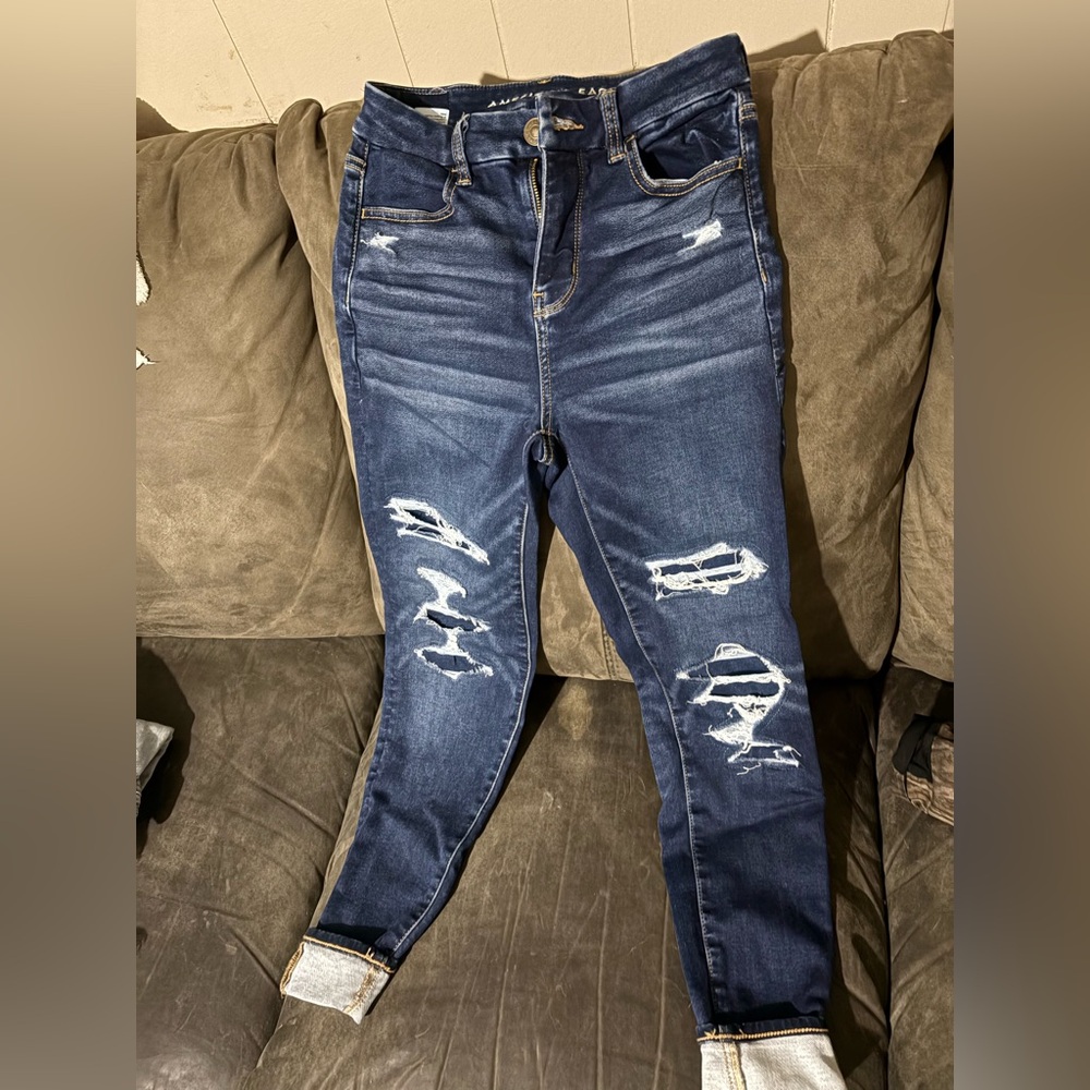 American Eagle jeans size 0 regular. worn once!